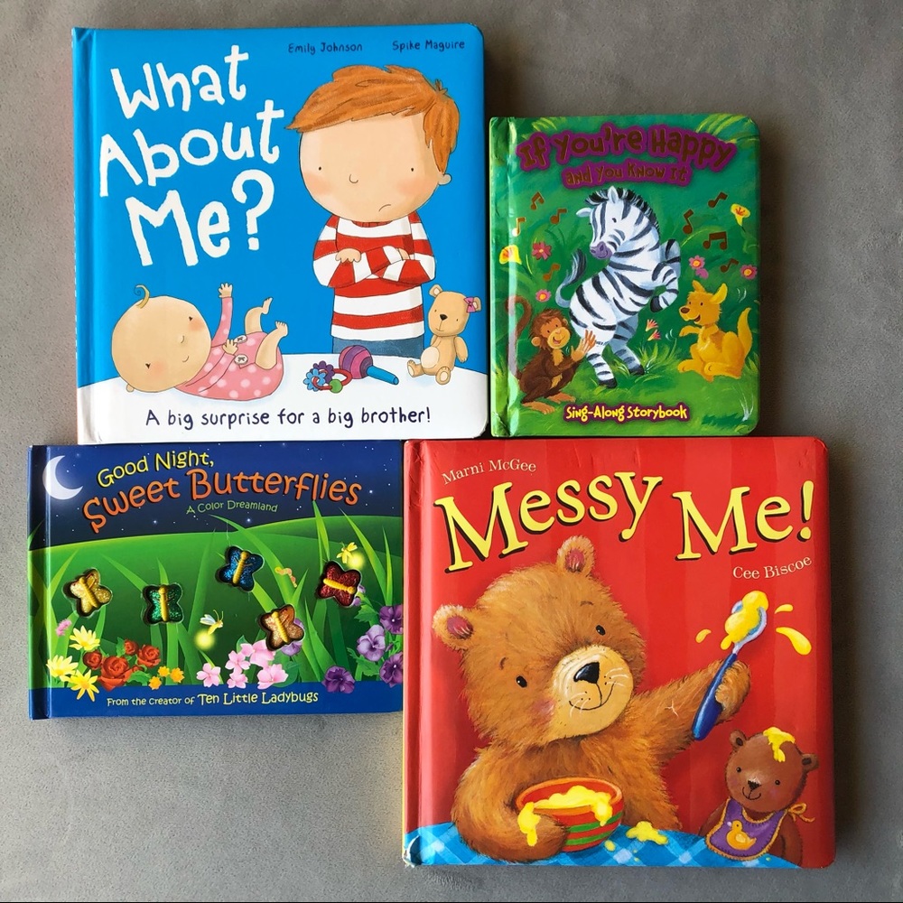 Set of 4 ~ Boardbooks ~ Storytime Fun! 📚